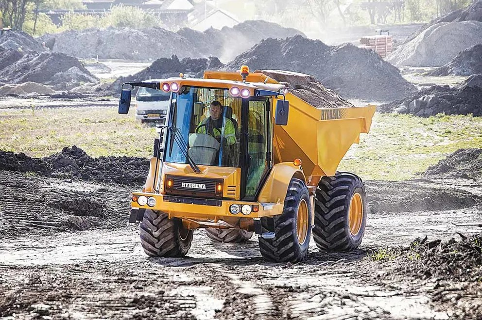 Dumper leddstyrt hjulgående 10-14 tonn Dumper leddstyrt hjulgående 10-14 tonn