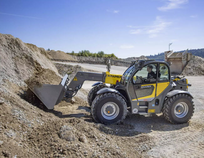 Teleskoptruck firehjulsstyrt  < 7 meter <6 tonn Teleskoptruck firehjulsstyrt  < 7 meter <6 tonn