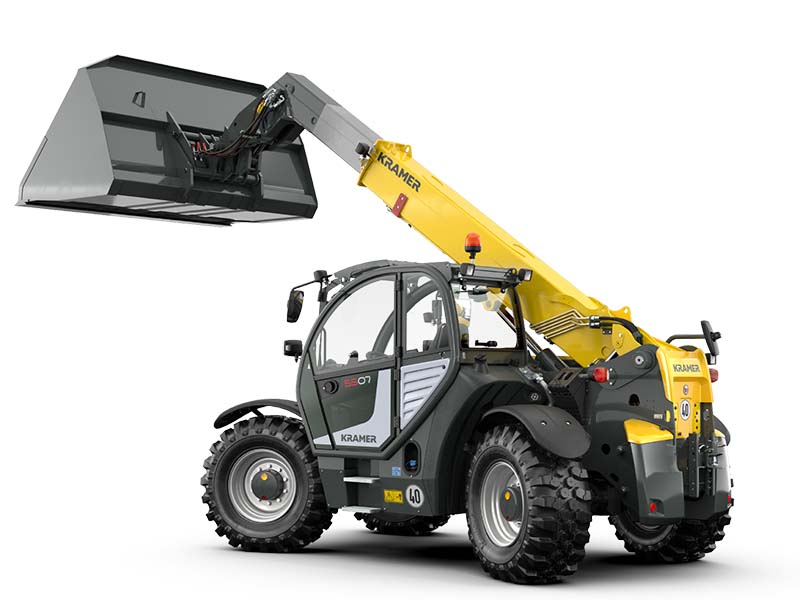 Teleskoptruck firehjulsstyrt  < 7 meter <6 tonn Teleskoptruck firehjulsstyrt  < 7 meter <6 tonn