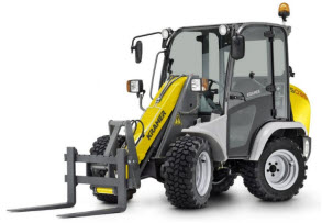 Hjullaster Steg V firehjulsstyrt diesel < 5 tonn