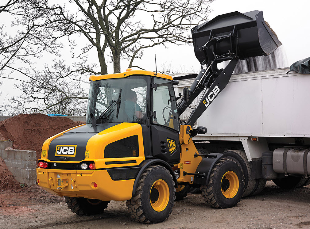 Hjullaster firehjulsstyrt diesel < 8 tonn