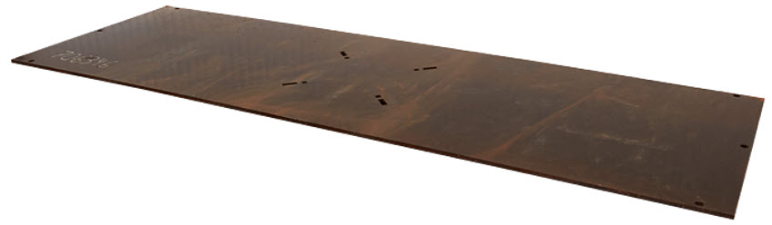 Kjøreplate Stål Kjøreplate Stål