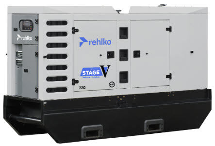 Strømaggregat Steg V 200KVA