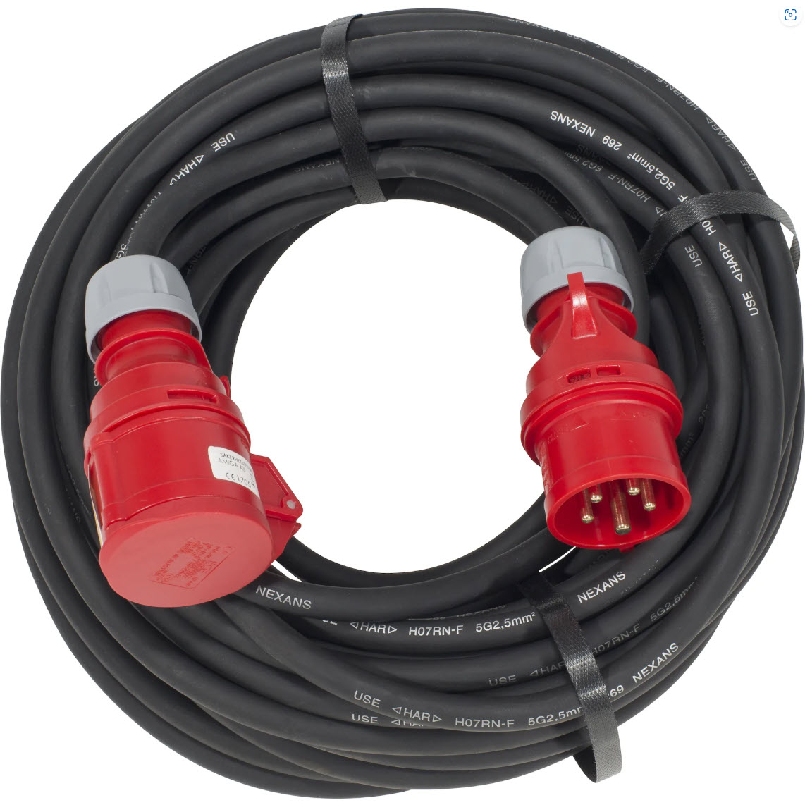 Skjøtekabel 400V/16A Skjøtekabel 400V/16A