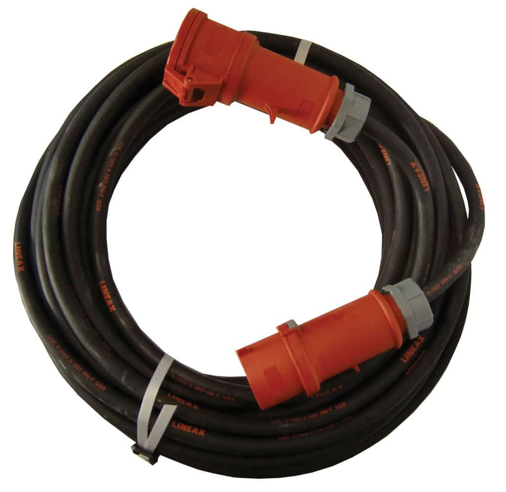 Skjøtekabel  400V/125A Skjøtekabel  400V/125A