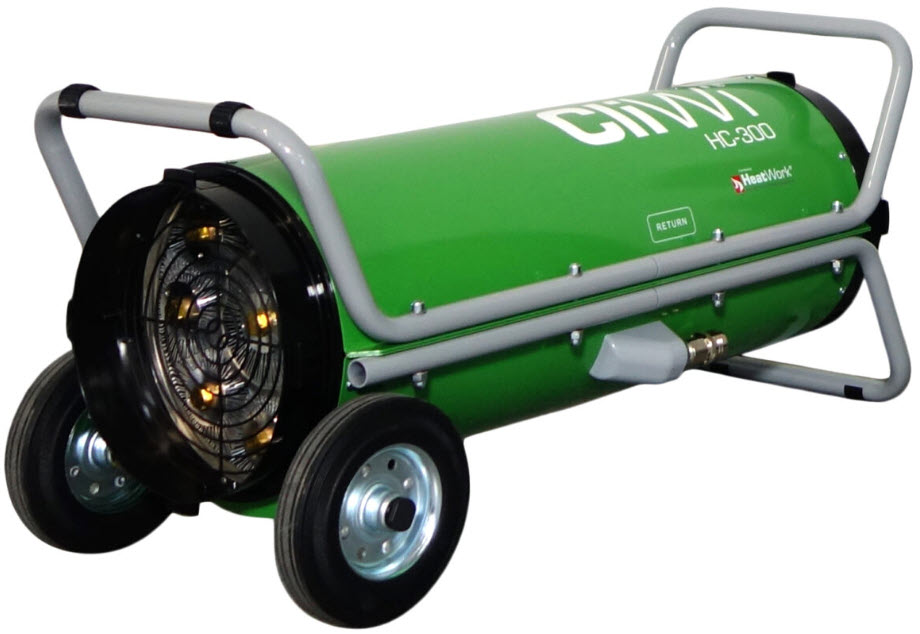 Varmekanon for væskebåren varme <40kW Varmekanon for væskebåren varme <40kW