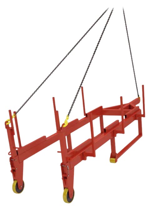 Innløftingsvogn for gips