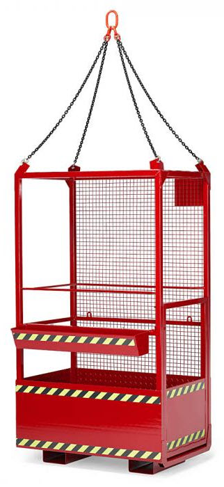 Arbeidskurv personkorg til Kran kap < 500 kg