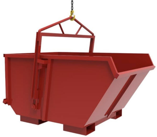 Heiskasse for kran<2 m3