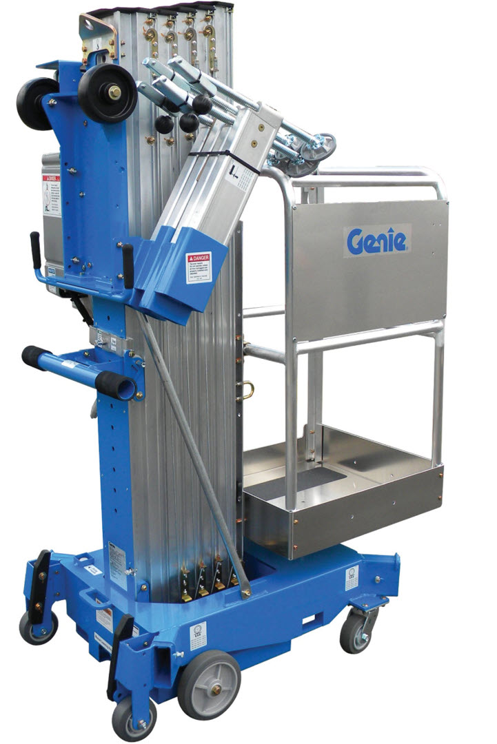 Mastelift manuell fremdrift <9m Mastelift manuell fremdrift <9m