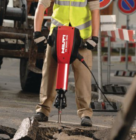 Meiselmaskin elektrisk < 35 kg