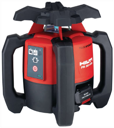 Plan og vertikallaser nøyaktighet > 3 mm ved 50 m