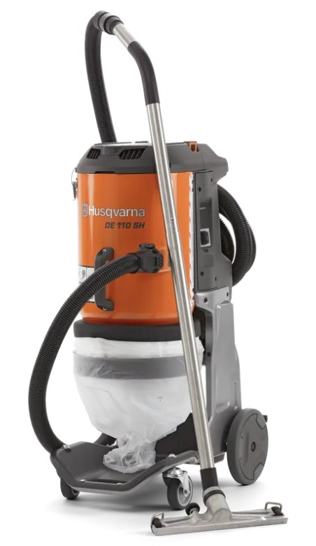 Industristøvsuger motoreffekt < 2 kW